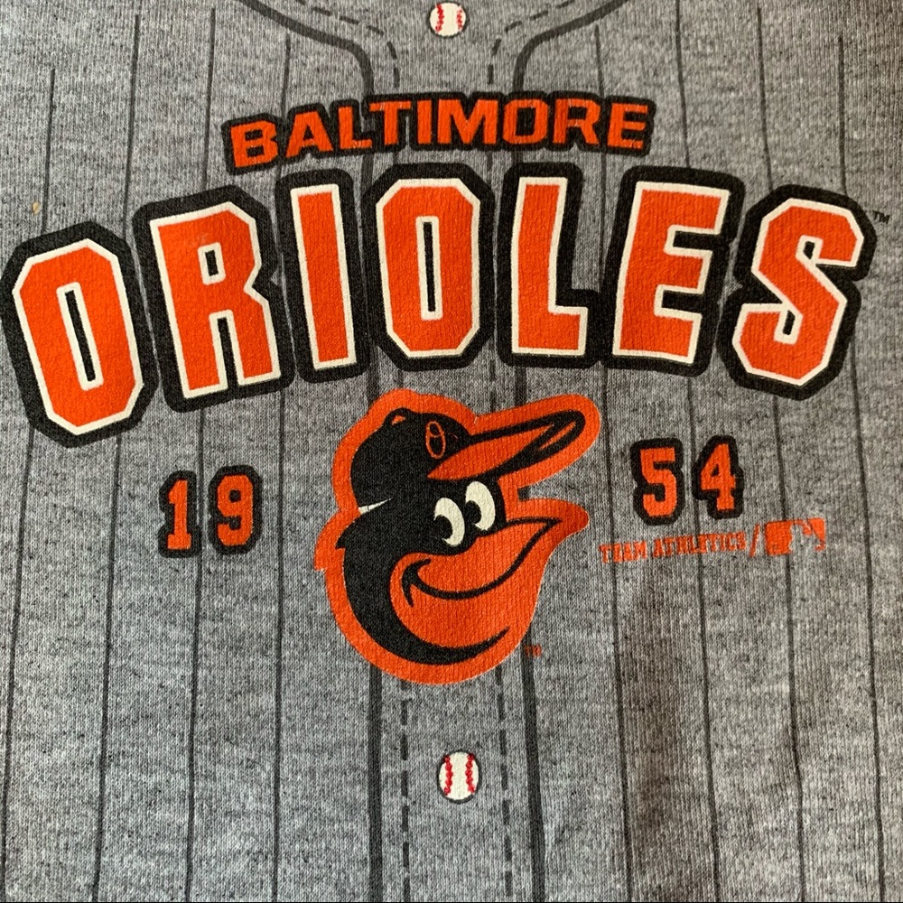 Baltimore Orioles Gray Onesie size 12 months - Picture 3 of 5